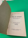 First Aid Fourth Edition American National Red Cross 1968 Paperback TPB