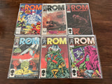 Complete ROM # 1-75 + Annuals 1-4 Marvel Comic Lot Set Bill Mantlo Buscema Ditko