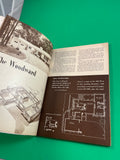 Small Ranch Homes with Plans for Building 1952 Fawcett TPB RARE Today's Woman