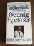 Overcoming Hypertension Selections by Cooper Vintage Paperback 1991 Fitness Diet