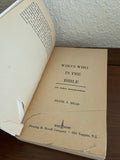 Who's Who in the Bible Frank Mead 1976 Spire Vintage Paperback Bible Biographies
