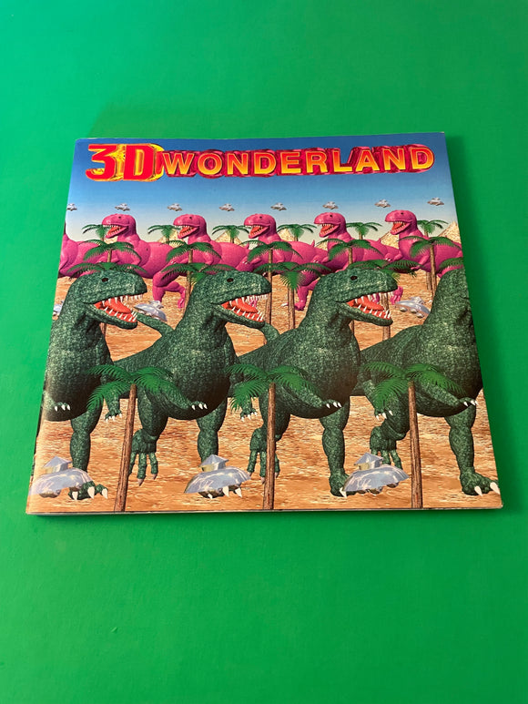 3D Wonderland Stereogram Tokuma Shoten Vintage 1994 TPB Paperback