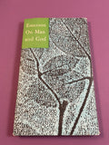 Emerson On Man and God Vintage 1961 Hardcover Peter Pauper Press Thoughts Quotes
