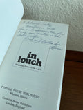 In Touch Selections from Living Light Vintage 1973 Tyndale Devotional Scripture