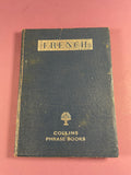 French Phrase Book Collins Vintage 1963 Sheana Rollin Common Words Travel Tables