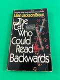 The Cat Who Could Read Backwards by Lilian Jackson Braun Vintage 1986 Jove Mystery Paperback