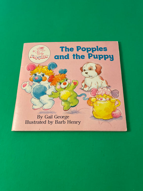 The Popples and the Puppy Children's by Gail George 1986 Vintage Mini Paperback