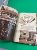 Small Ranch Homes with Plans for Building 1952 Fawcett TPB RARE Today's Woman