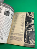 Handy Man's Home Manual Mechanix Illustrated Vintage 1954 Fawcett TPB Paperback