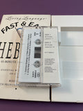 Living Language Fast & Easy Hebrew Cassette Tape 60-Minute Guide Intro Audio