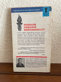 The Public Philosophy Walter Lippmann 1963 Mentor Paperback Democracy Politics