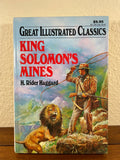 Great Illustrated Classics King Solomon's Mines H. Rider Haggard 1997 Hardcover