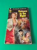 Violence in the Night by Alan Hynd Vintage 1955 Fawcett Gold Medal True Crime PB