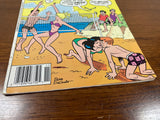 Archie's Pals 'n' Gals # 219 Comic 1990 Beach Reggie Betty Veronica Jughead Vtg
