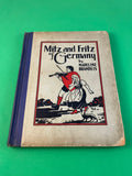 Mitz and Fritz of Germany by Madeline Brandeis 1933 Hardcover Photos Children's