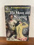 The Moon and Sixpence W. Somerset Maugham Vintage Bantam 1950 Paperback Gauguin
