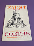 Faust Parts I & II by Johann Wolfgang Von Goethe Passage 1965 Bobbs-Merrill