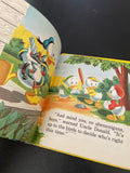 Walt Disney's Donald Duck and the New Birdhouse Tell a Tale Book Whitman 1956 HC