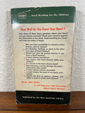You and Your Heart by Marvin Vintage Signet 1953 Paperback Circulation Laymen PB