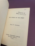 The Church of the Spirit by Hardy W. Steinberg Vintage 1972 Gospel Christian PB