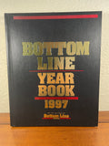 Bottom Line Year Book 1997 Vintage Hardcover Health Home Money Car Reference HC