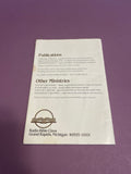 Coming Home Richard W. De Haan Vintage 1984 Radio Bible Class Booklet Christian