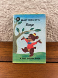 Walt Disney's Bongo Stars Again Tiny Golden Book Vintage 1950 Jane Werner Grant