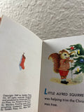 Little Squirrel's Santa Claus Tiny Golden Book Vintage 1949 Kunhardt Christmas