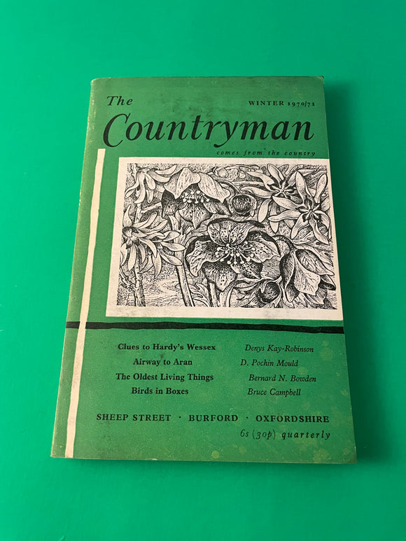 The Countryman Winter 1970 / 1971 Magazine Paperback Wildlife Vintage British