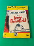 Avon Modern Short Story Monthly 34 Great Stories Louis Blomfield 1940s TPB RARE