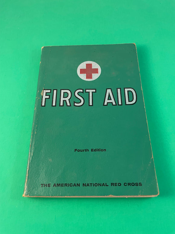 First Aid Fourth Edition American National Red Cross 1968 Paperback TPB