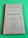 1878 Acts and Resolutions Regular Session Seventeenth 17th General Assembly Iowa