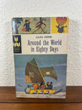 Around the World in Eighty Days by Jules Verne Vintage 1964 Scholastic Paperback