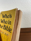 Who's Who in the Bible by Frank S. Mead Vintage 1973 Spire Paperback Biographies