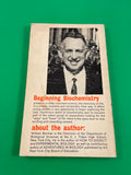 Beginning Biochemistry by William Berman Vintage 1968 RARE Science Sentinel PB