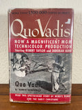 Quo Vadis by Henryk Sienkiewicz 1925 Nero Rome Hardcover Curtin Little Brown MGM