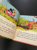 Tell-A-Tale Vintage Walt Disney's Pluto Whitman 1957 Hardcover Revena Minnie HC