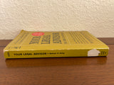Your Legal Advisor for Home and Business Layman's Handbook of Law Kling 1965 PB