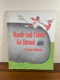 Maude and Claude Go Abroad by Susan Meddaugh Vintage 1980 Hardcover Foxes Kids