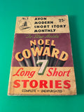 Avon Modern Monthly 3 Noel Coward To Step Aside 7 Long Short Stories 1943 TPB