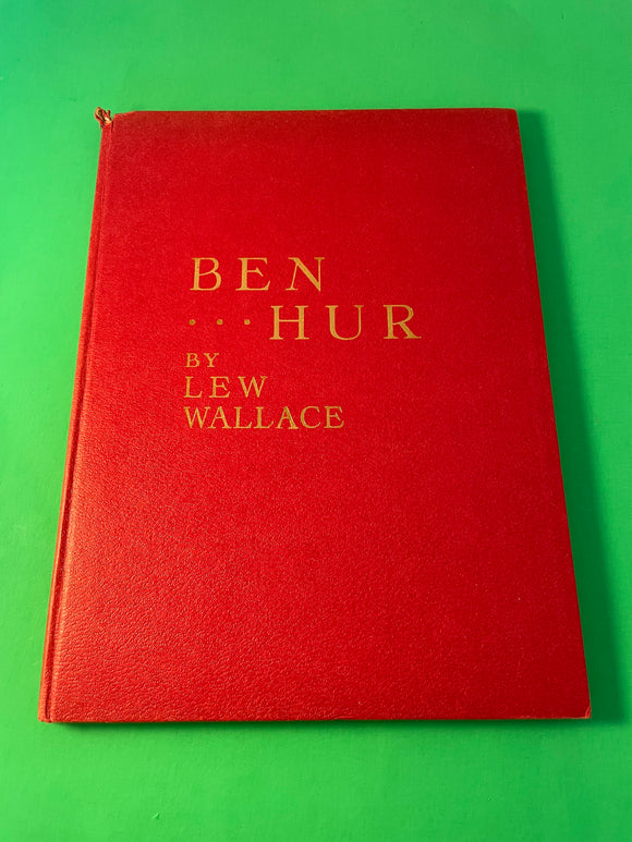 Ben-Hur Golden Picture Classic Lew Wallace Vintage 1956 Hardcover Historical Fic