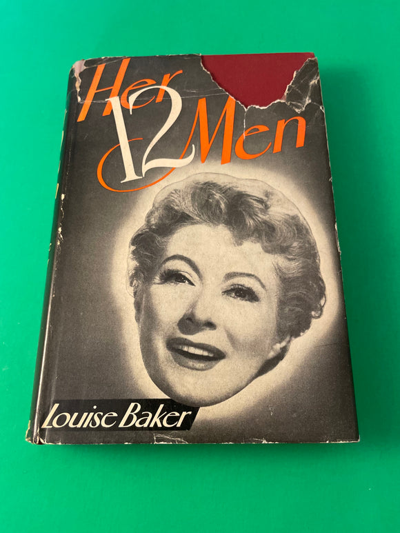 Her 12 Men Louise Baker Vintage 1954 Movie Tie-in Hardcover Twelve McGraw-Hill