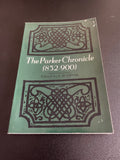 The Parker Chronicle 832-900 Edited by A. H. Smith Methuen's Appleton 1966 TPB