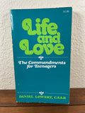 Life and Love Commandments for Teenagers by Daniel Lowery 1964 Paulist Press PB