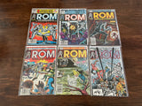 Complete ROM # 1-75 + Annuals 1-4 Marvel Comic Lot Set Bill Mantlo Buscema Ditko