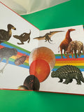Prehistoric Life Encyclopedia 1981 Vintage Checkerboard Press Dinosaurs Maps HC