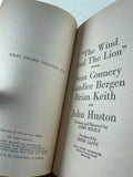 The Wind and the Lion by John Milius 1975 Movie Tie-In Vintage Award Paperback