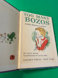 Too Many Bozos Read-It Yourself Golden Book 1960 by Lilian Moore Susan Perl HC