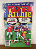 Archie # 299 December 1980 Comic Book Cheerleader Cover Vintage Fawcett Coach