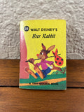 Walt Disney's Brer Rabbit Plays a Trick Vintage 1950 Tiny Golden Book Werner #28